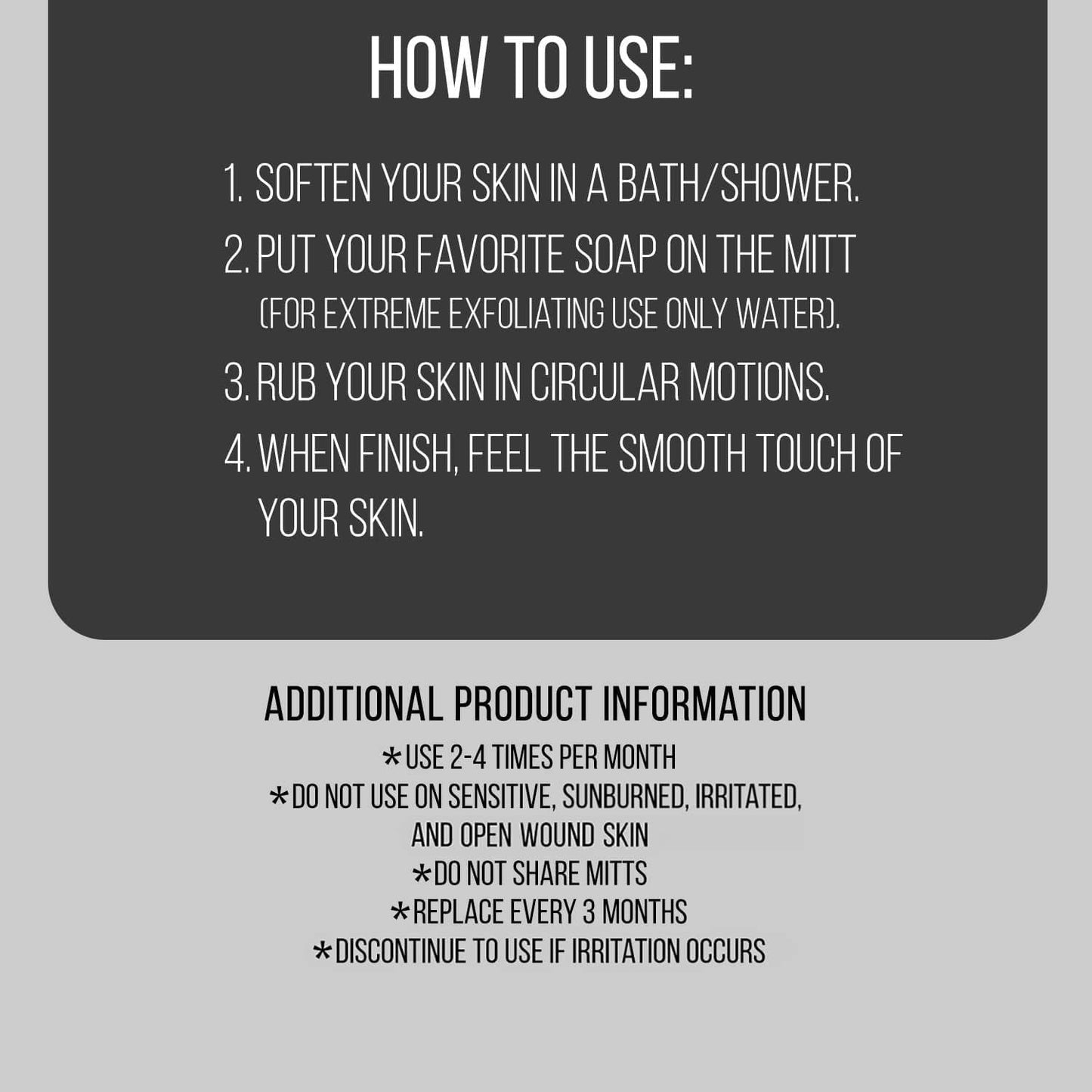 Moroccan Kessa Glove Bathing Essential, Used To Remove Dead Skin