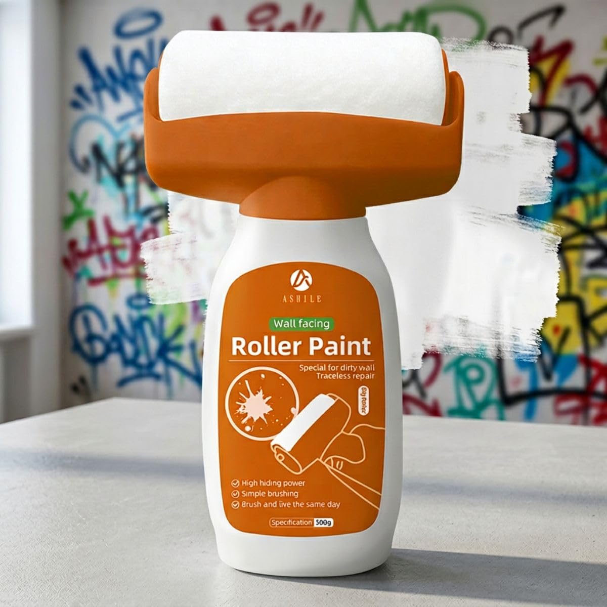 WallFix Pro™ — 2‑in‑1 Instant Wall Repair Roller