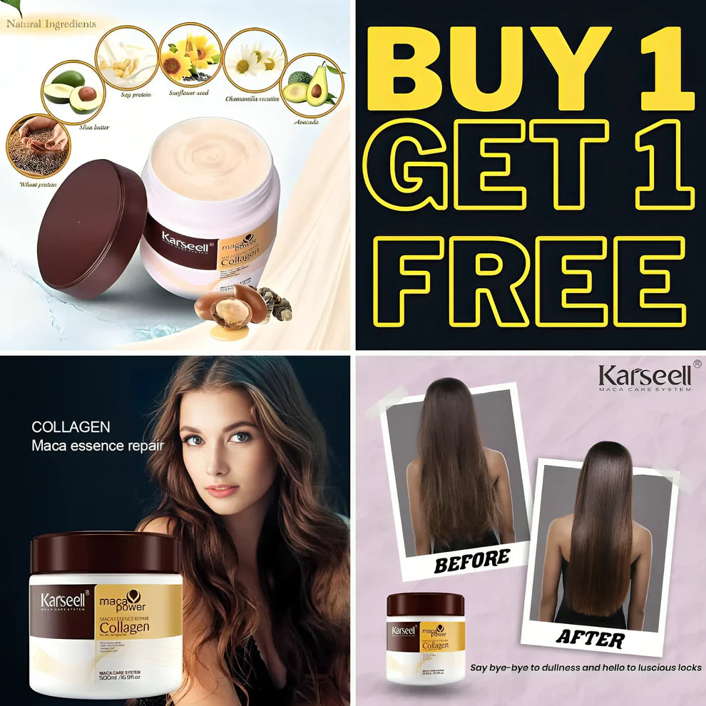 Karseell Maca Power Collagen Hair Mask 100ml ( BUY 1 GET 1 FREE )