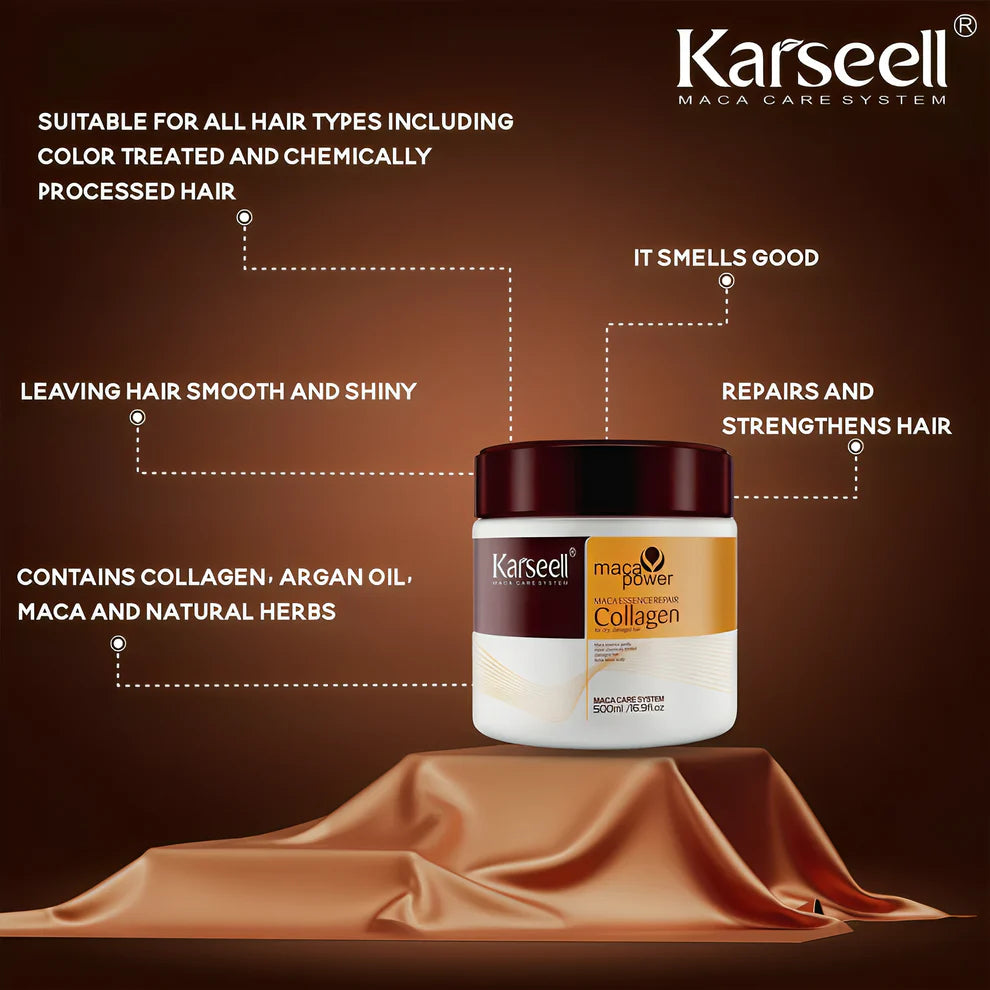 Karseell Maca Power Collagen Hair Mask 100ml ( BUY 1 GET 1 FREE )