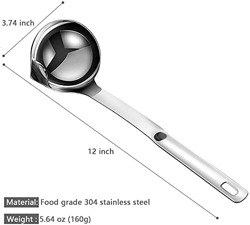 Stainless Steel Oil Soup Separator Spoon