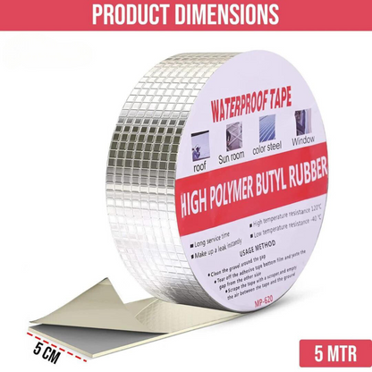✨ Leakage Proof Aluminium Tape - 50% OFF TODAY ONLY! (Star rating ⭐⭐⭐⭐4.9/5 )