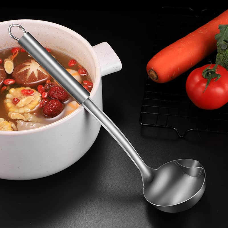 Stainless Steel Oil Soup Separator Spoon