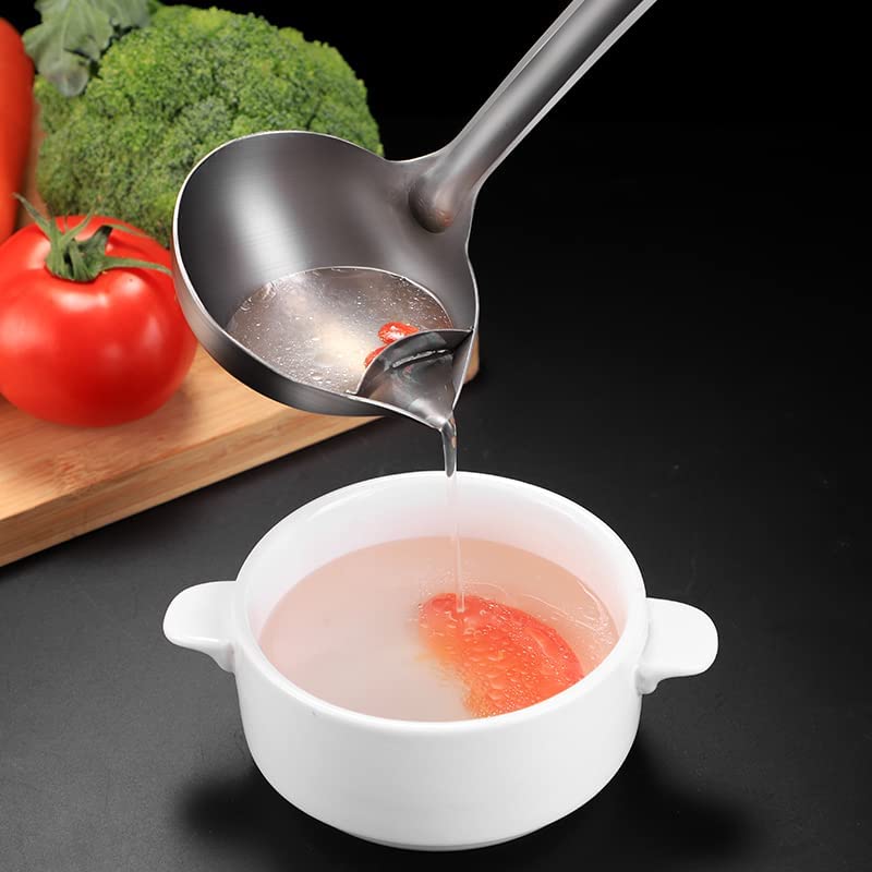 Stainless Steel Oil Soup Separator Spoon