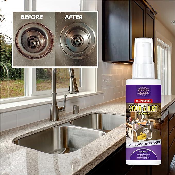 Multipurpose Stain & Rust Remover Spray (Pack of 2)