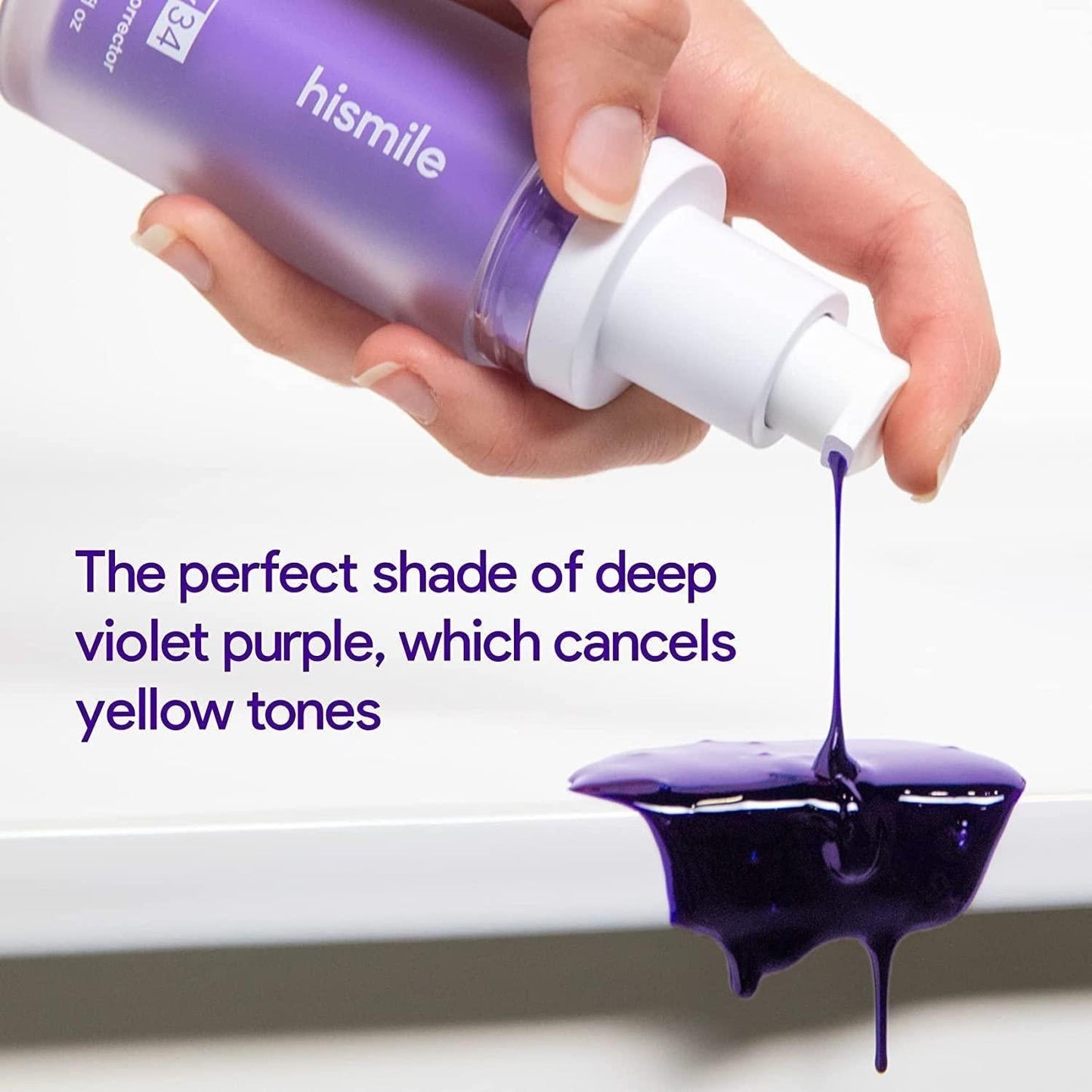 Buy 1 Get 1 FREE ✨ Purple Color Corrector Toothpaste (Star rating ⭐⭐⭐⭐4.9/5 )