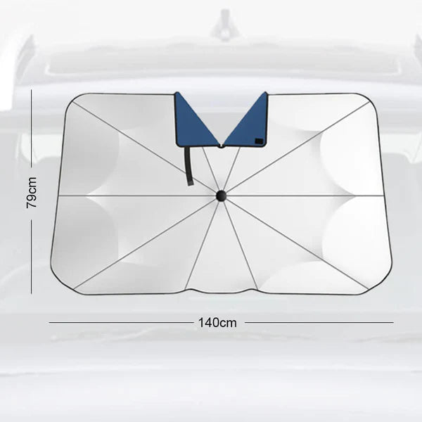 Car Windshield Sun Shade Umbrella - Heat Insulation Protection | Auto Windshield Covers for Most Cars