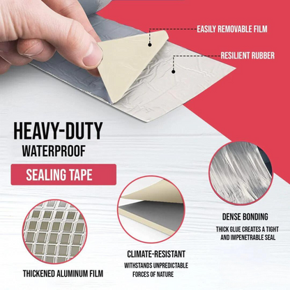 ✨ Leakage Proof Aluminium Tape - 50% OFF TODAY ONLY! (Star rating ⭐⭐⭐⭐4.9/5 )