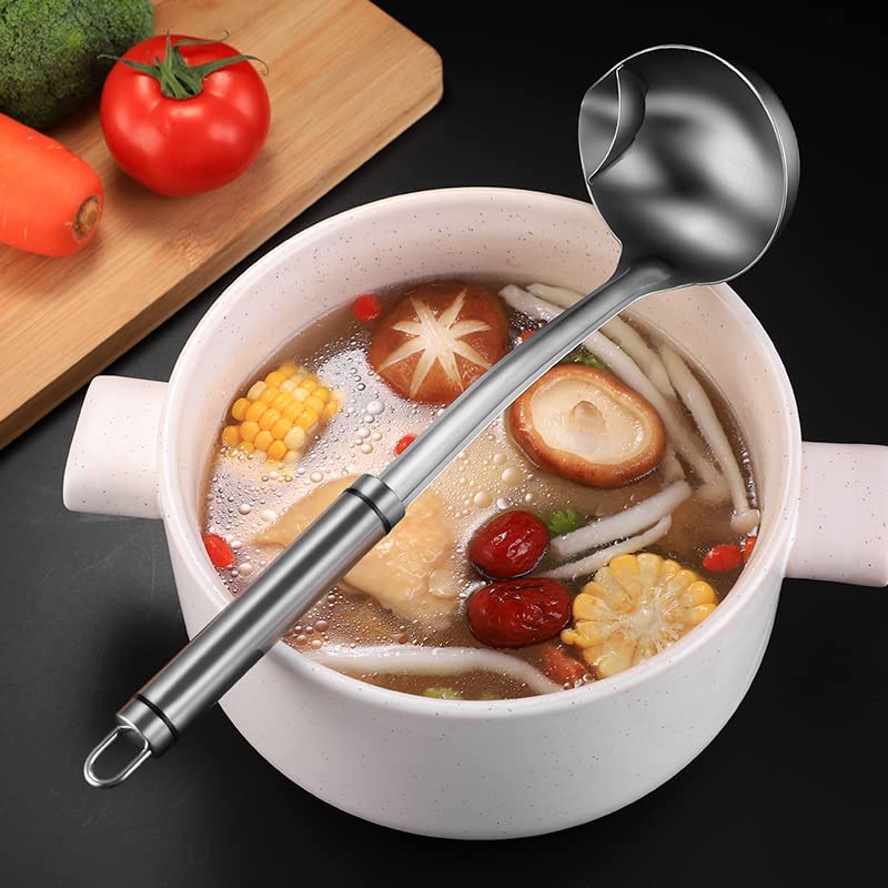 Stainless Steel Oil Soup Separator Spoon