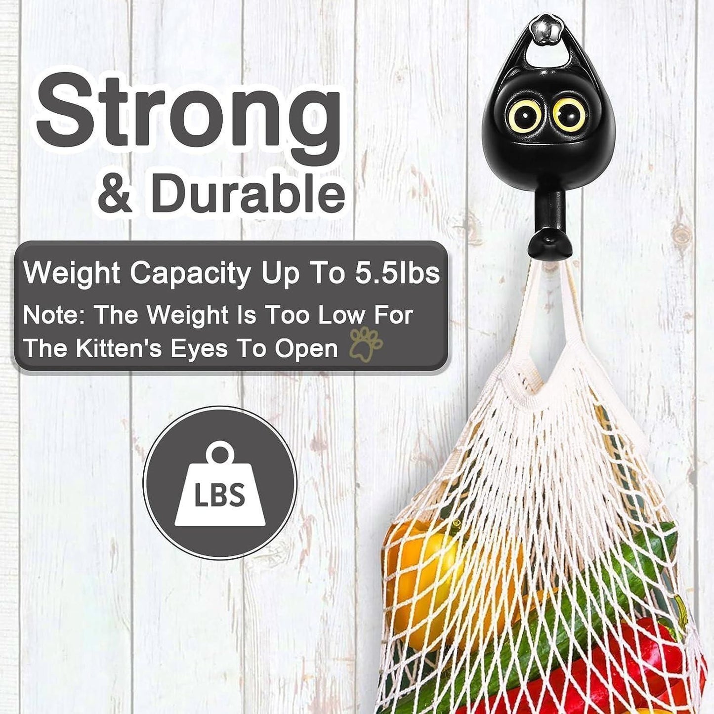 Hook Wall Hangers Key Hook for Wall Cute Hooks for Key - Pack of 2