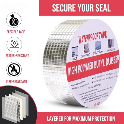 ✨ Leakage Proof Aluminium Tape - 50% OFF TODAY ONLY! (Star rating ⭐⭐⭐⭐4.9/5 )