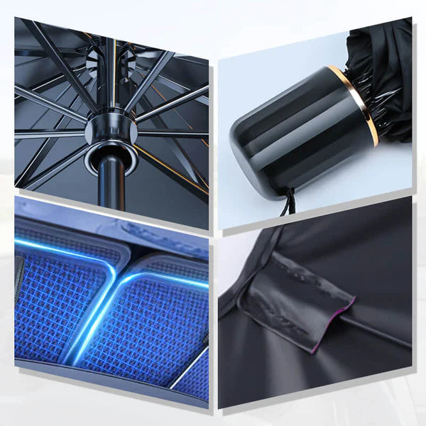 Car Windshield Sun Shade Umbrella - Heat Insulation Protection | Auto Windshield Covers for Most Cars