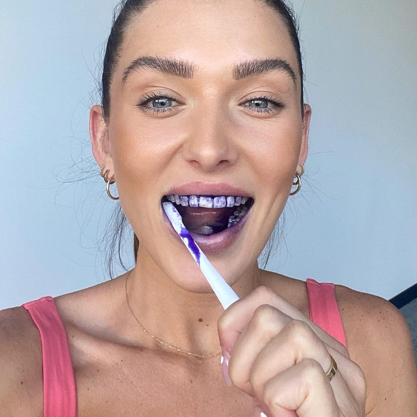 Buy 1 Get 1 FREE ✨ Purple Color Corrector Toothpaste (Star rating ⭐⭐⭐⭐4.9/5 )