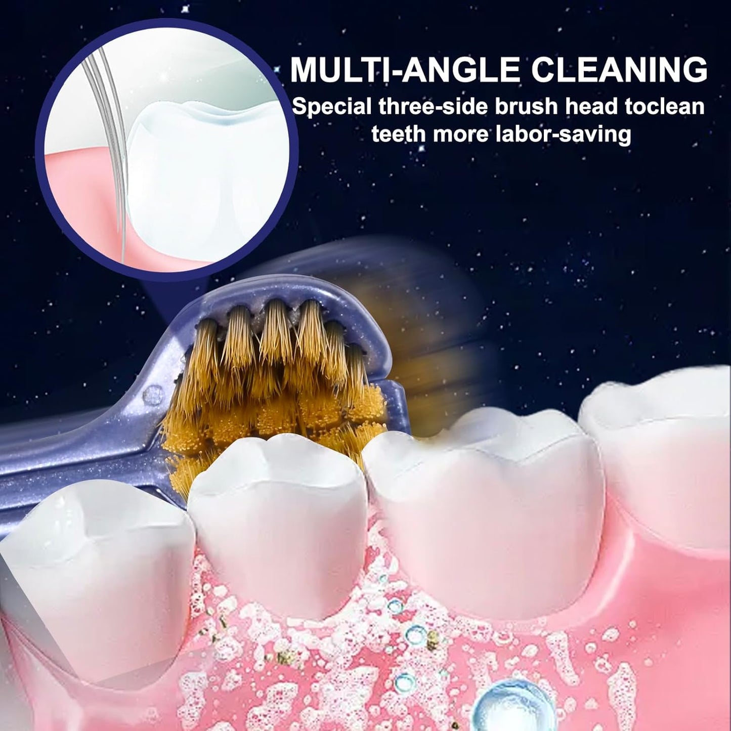 Tri-Brush: The 3-Sided Smile Brush