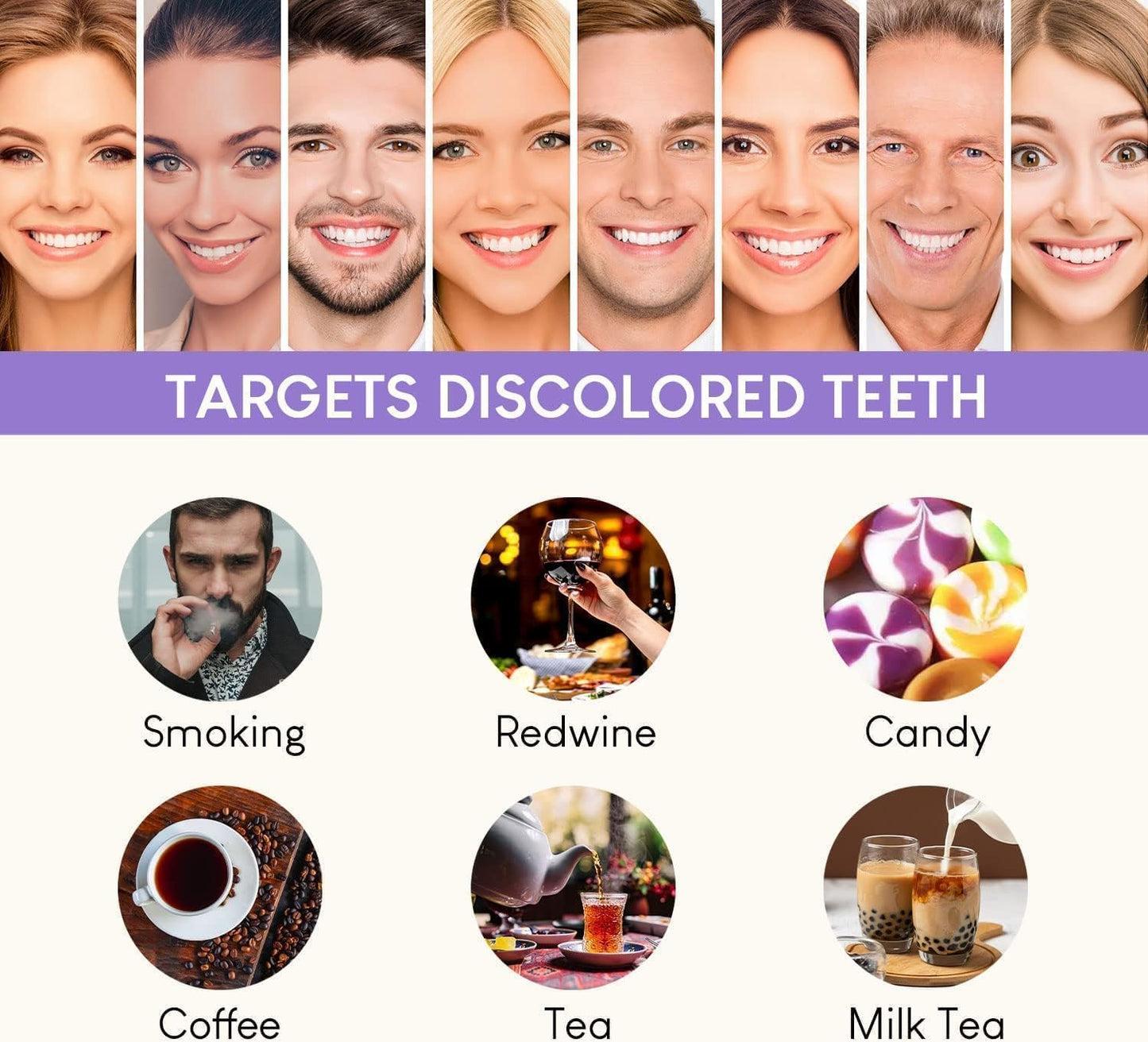 Buy 1 Get 1 FREE ✨ Purple Color Corrector Toothpaste (Star rating ⭐⭐⭐⭐4.9/5 )