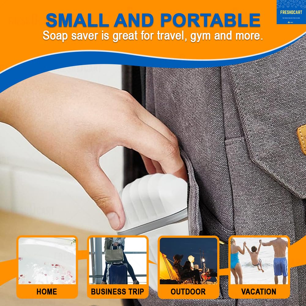 Stylish and Practical Soap Holder for Travel Soap Box