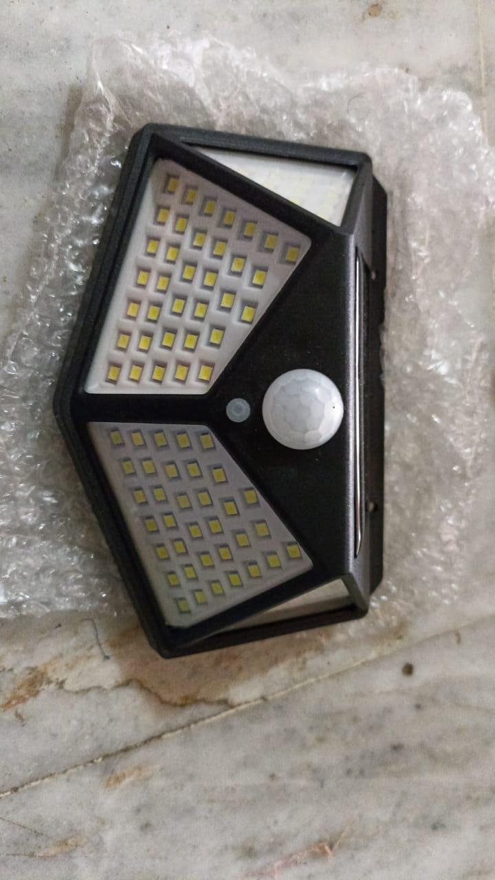 Solar Lights-Bright Solar Wireless Security Motion Sensor 100 Led Night Light