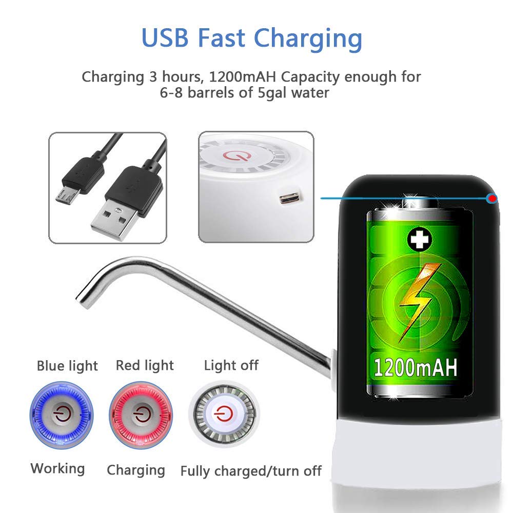 Automatic Wireless Can Dispenser Pump