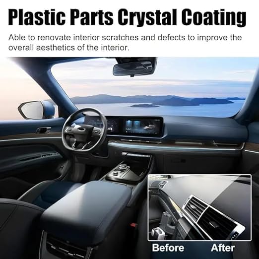 Plastic Parts Crystal Coating Liquid 30 Ml (Pack Of 2)