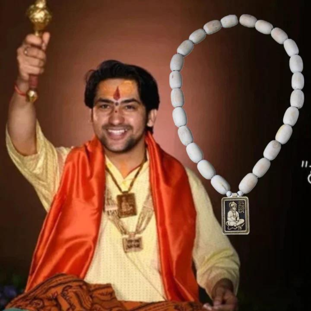 Bageshwar Dham Tulsi Mala (100% Original Tulsi beads) ( Buy 1 Get 1 Free )