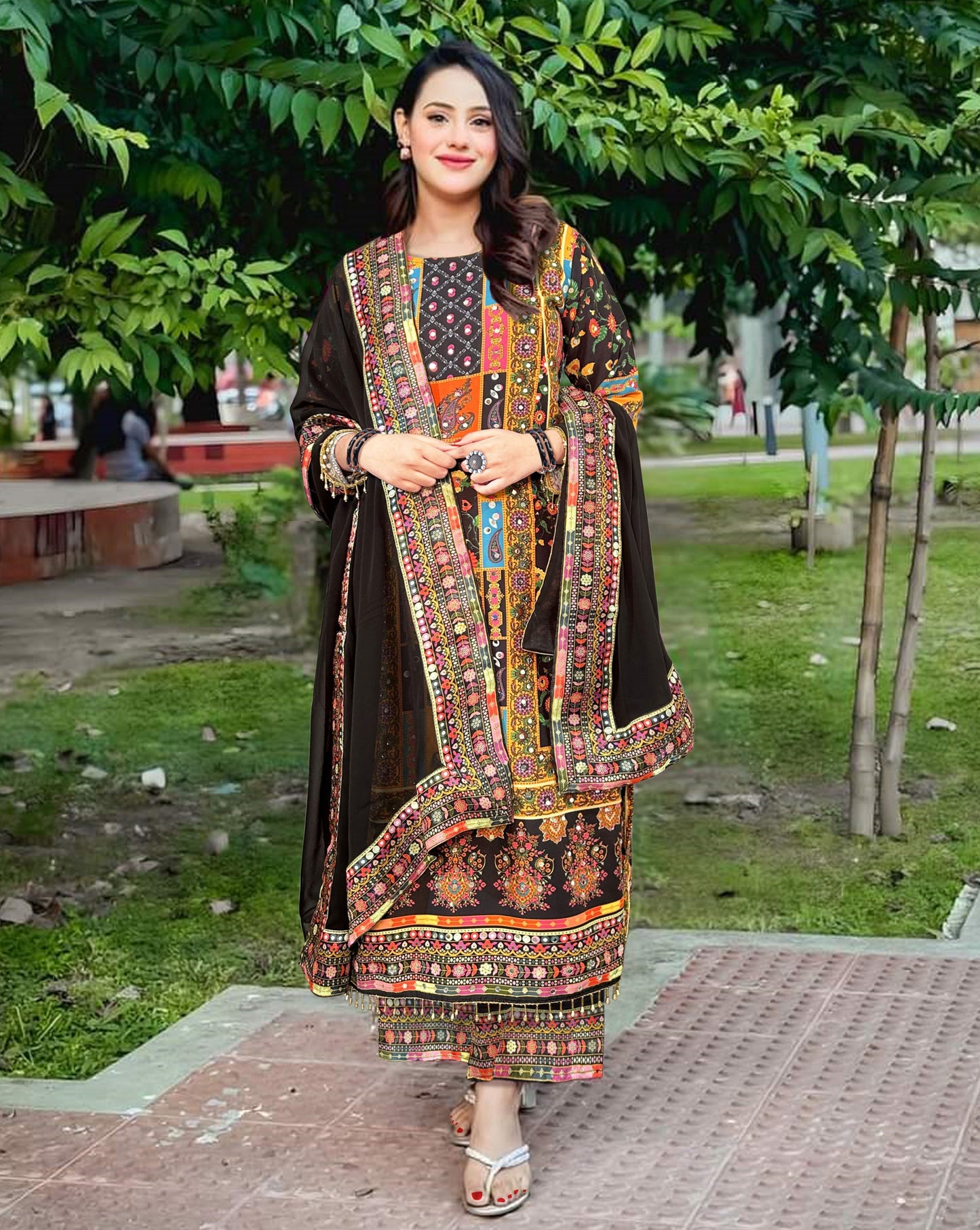FABBY™ HEAVY FANCY PAIR WITH DUPATTA SET