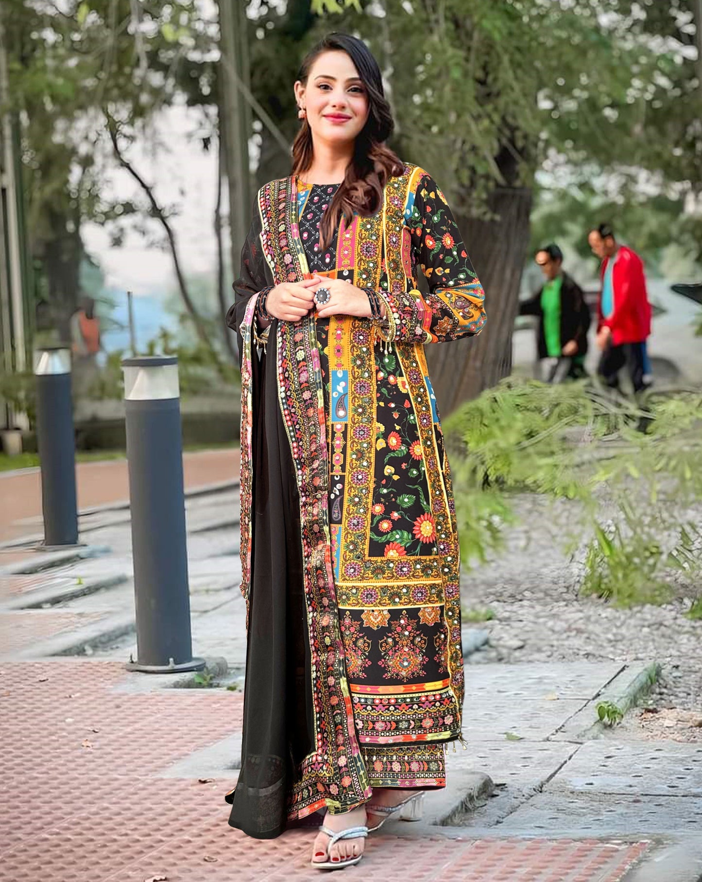 FABBY™ HEAVY FANCY PAIR WITH DUPATTA SET