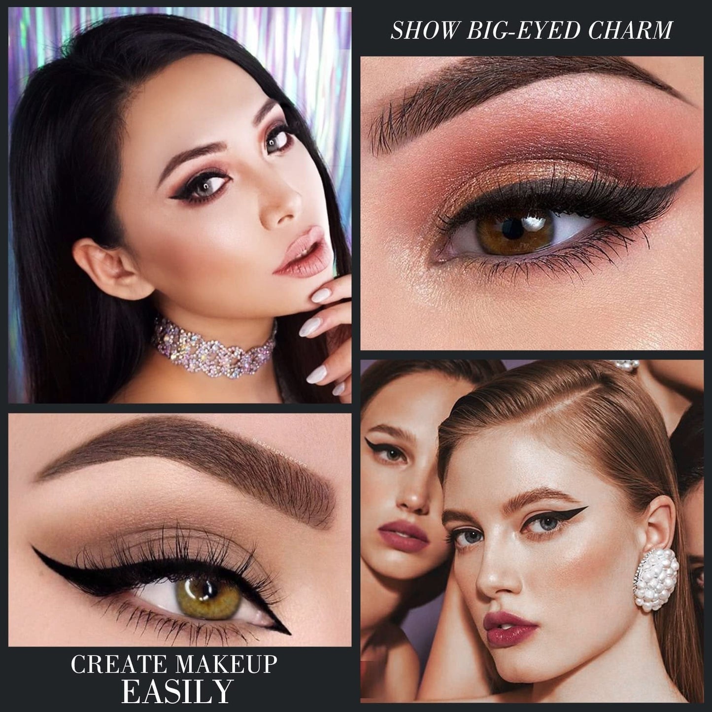 🎁LAST DAY SALE 50% OFF💕Black Natural Eyeliner Cream - Quick Drying Formula Eye Liner👀