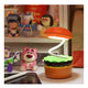 Burger Design Desk Light for Kids & Adults - Rechargeable with Sharpener