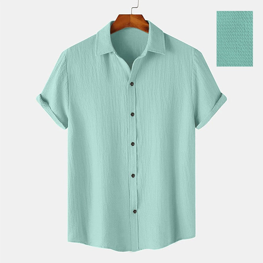 Men Casual Wear Cotton Structured Premium Rama Shirt
