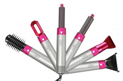 Muti-Functional 5 IN 1 Hair Styling Tool Detachable Hot Air Brush Hair Dryer with Comb