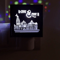 3-in-1 Ayodhya Ram Mandir Engraved Electric Aroma Burner & Night lamp