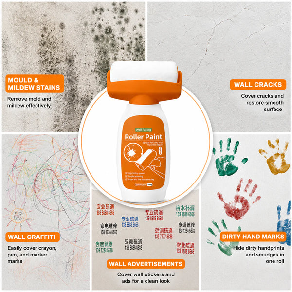 WallFix Pro™ — 2‑in‑1 Instant Wall Repair Roller
