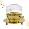 अखंड ज्योत दिया (Akhand Jyot Diya) - with Wick lifting mechanism