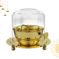 अखंड ज्योत दिया (Akhand Jyot Diya) - with Wick lifting mechanism