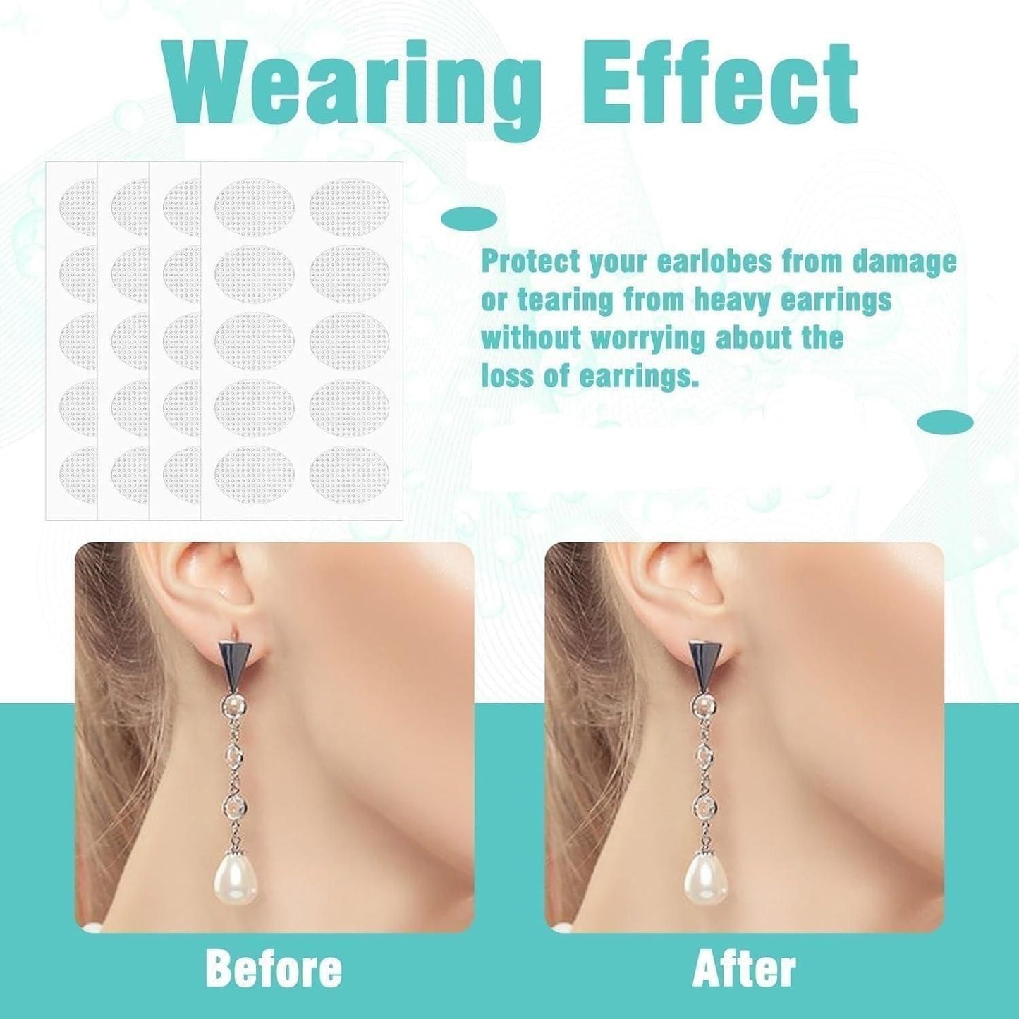 Fabby™ Premium Earlobe Support Patches
