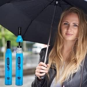 Folding Umbrella with Bottle Cover