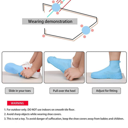 Reusable Waterproof Silicone Shoe Cover (50% Off Now)