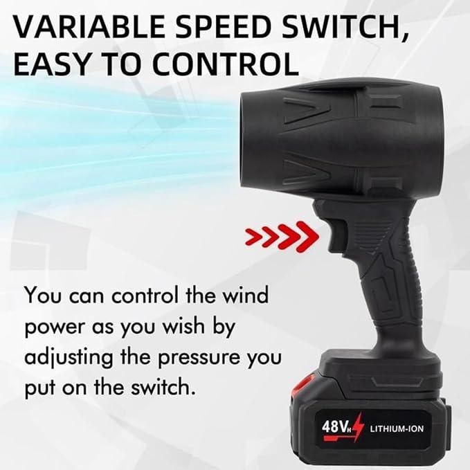 Fabby™ Powerful Cordless Blower | Electric Air Duster & Inflator for Electronics, Keyboards, & Outdoor Use