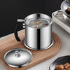 Stainless Steel Oil Strainer Container