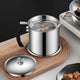 Stainless Steel Oil Strainer Container