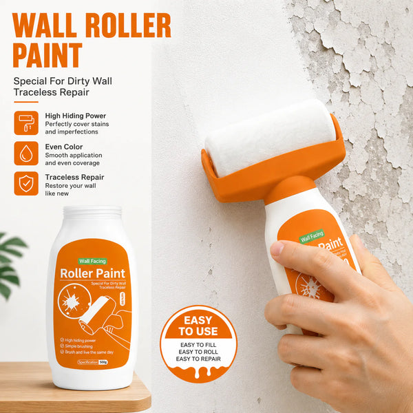 WallFix Pro™ — 2‑in‑1 Instant Wall Repair Roller