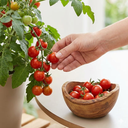 Premium Waterfall Tomato Seeds - High-Yield Cascading Cherry Tomatoes for Hanging Baskets & Balconies