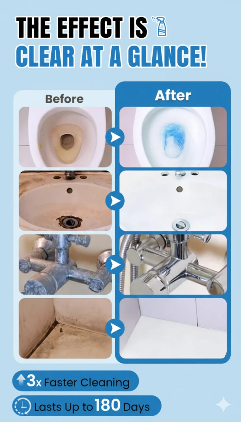 Multi-Purpose Stain Remover Spray with Oxalic Acid | 300ML, Limited Time: Buy 1 Get 1 Free