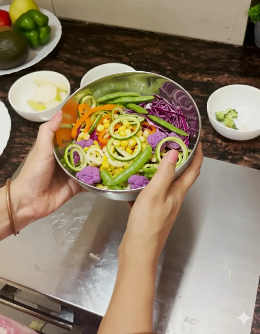 Chefinox™ Anti-Bacterial Stainless Steel Cutting Board (35x31cm) - 50% Off Today Only!