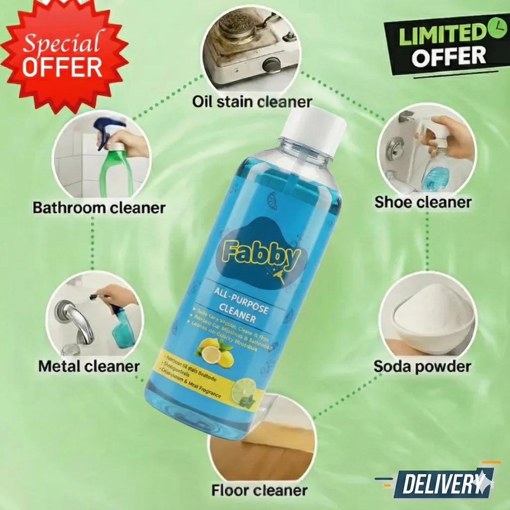 Fabby Shine - India’s No.1 All-Purpose Cleaner (Buy 1 Get 3 Free)