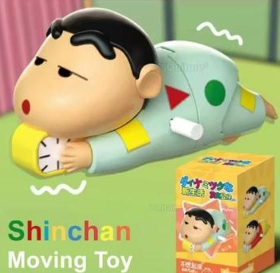 Shinchan "Action-Crawl" Moving Toy – Your New Desk Sidekick & Secret Messenger