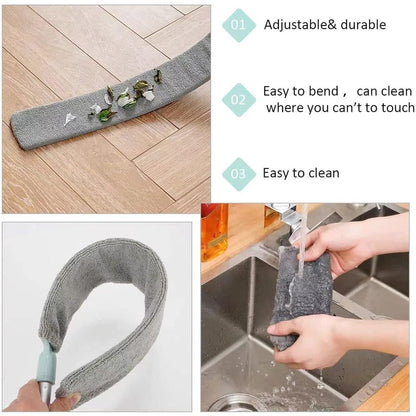 Multipurpose Retractable Gap Dust Cleaner