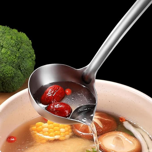 Stainless Steel Oil Soup Separator Spoon