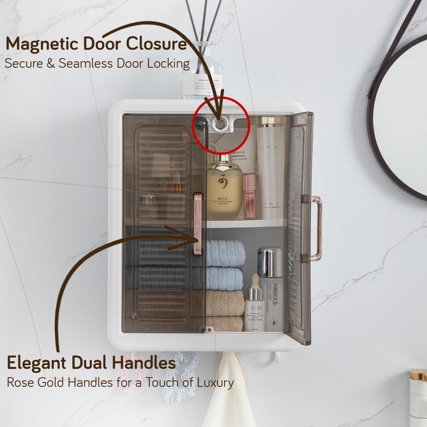 Wall-Mounted Multipurpose Storage Cabinet