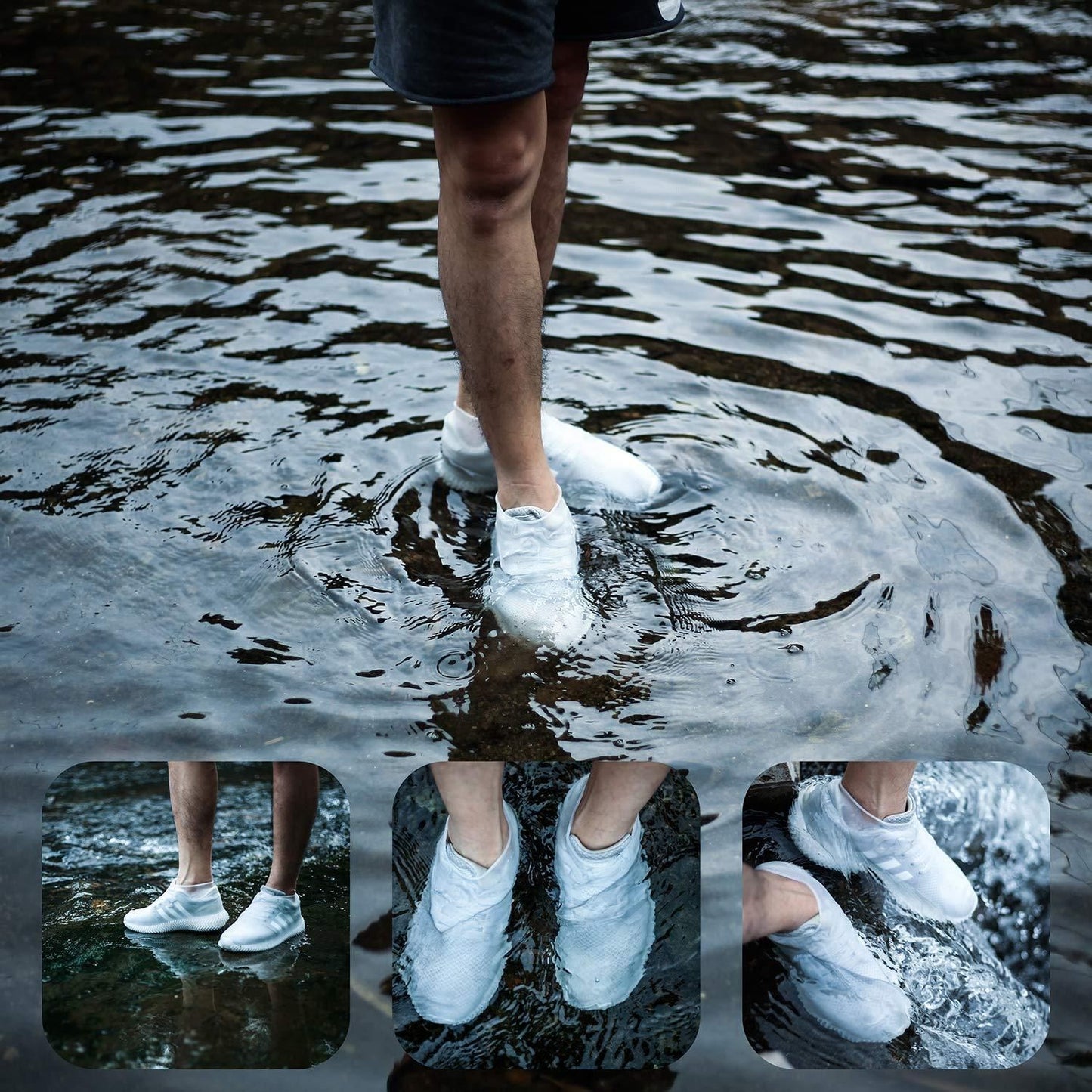 Reusable Waterproof Silicone Shoe Cover (50% Off Now)